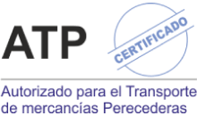 Certificado calidad ATP