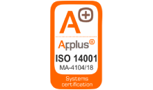 Certificado calidad ISO 14001