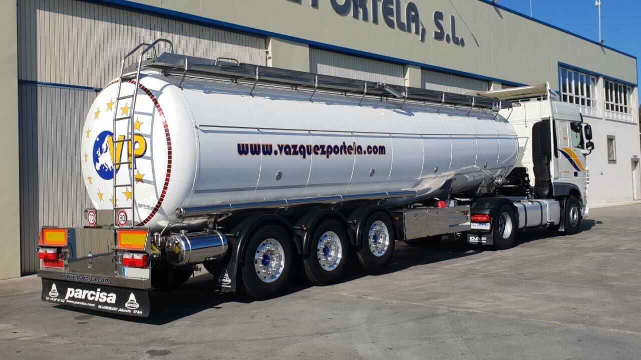 Transporte de líquidos Químicos No ADR en cisternas por carretera