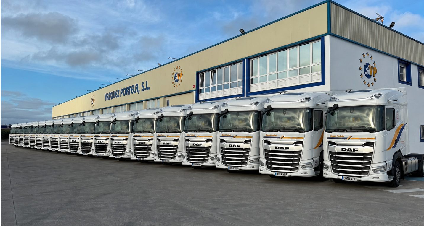 Transporte en cisternas sotenible: Renovación de flota con 20 nuevas cabezas traxctoras DAF
